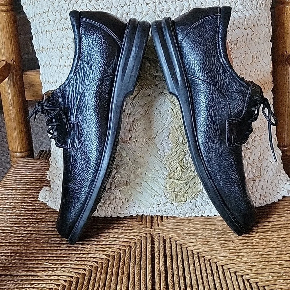Nunn Bush leather lace up oxford, black, size 10M